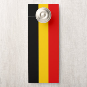 Belgium flag door hanger
