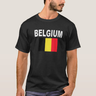 Belgium Flag Drapeau Belgique Flag Belgium Flag Be T-Shirt