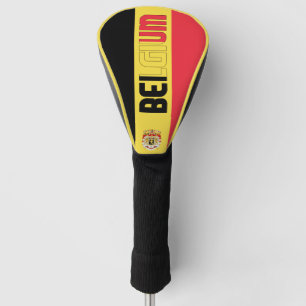 Belgium Flag Gorgeous Patriotic Golf Head Cover