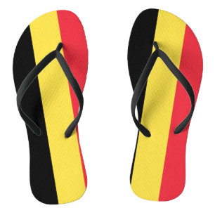 Belgium Flag Jandals