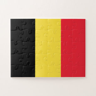 Belgium Flag Jigsaw Puzzle