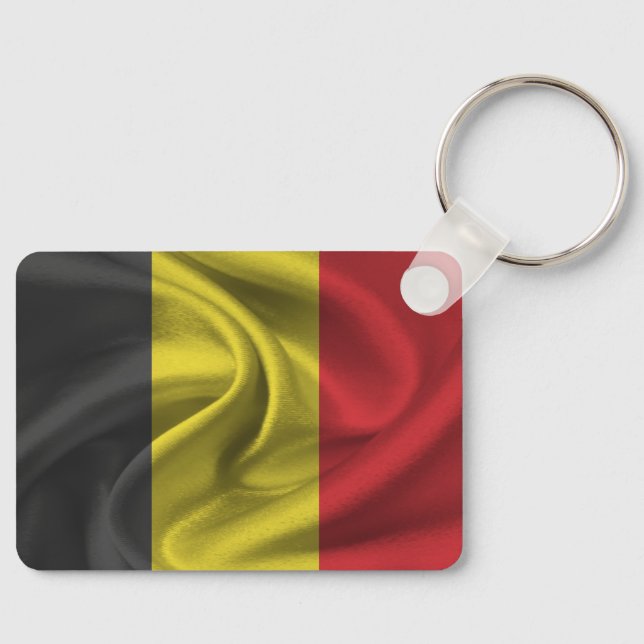 Belgium Flag Keychain (Front)