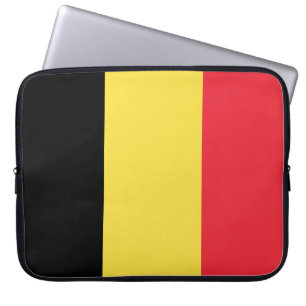 Belgium Flag Laptop Sleeve