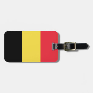 Belgium Flag Luggage Tag