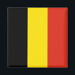 Belgium Flag Magnet<br><div class="desc">Decorative magnet featuring the flag of Belgium 
- Customise it: adjust images; add a name/slogan for personal gifts; add a company/club logo for promotional items


© 2008 FlagAndMap.</div>