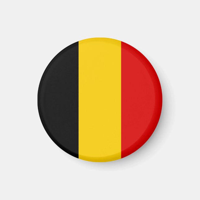Belgium flag magnet (Front)