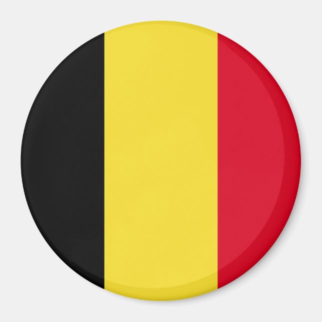 Belgium Flag Magnet (Front)