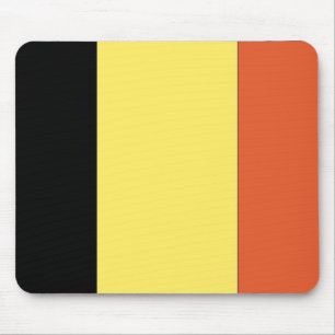 Belgium Flag Mouse Pad