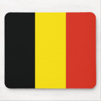 Belgium Flag Mousepad