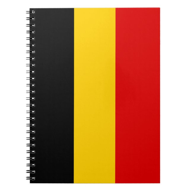 Belgium flag notebook (Front)