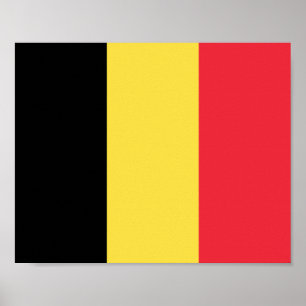 Belgium Flag Poster