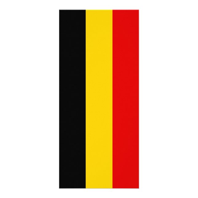Belgium flag rack card (Front)