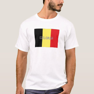 Belgium flag souvenir t-shirt