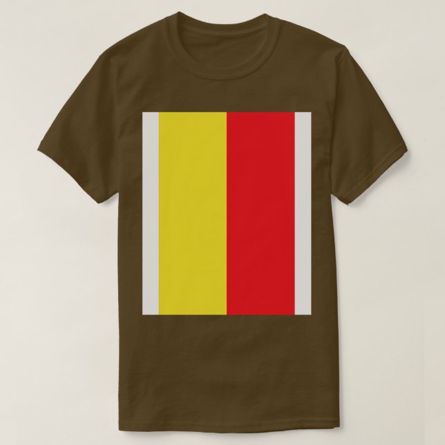Belgium Flag T-Shirt (Design Front)