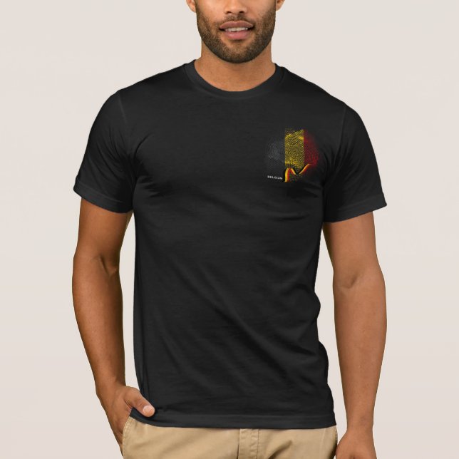 Belgium Flag T-Shirt (Front)