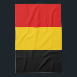 Belgium flag tea towel<br><div class="desc">An ideal gift for all those who are patriotic of their country!</div>