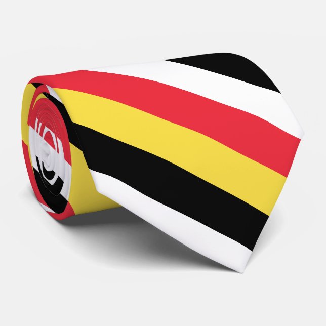 Belgium Flag Tie (Rolled)