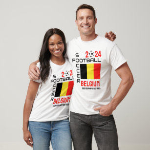 BELGIUM Football Custom Name 2024 ANY YEAR  T-Shirt
