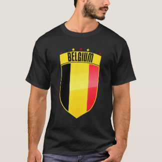 Belgium Football Supporter Visitor Belgian Soccer T-Shirt