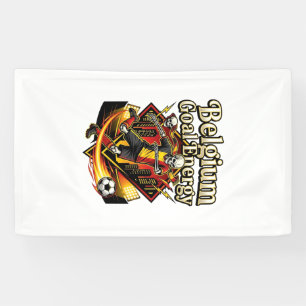 Belgium Goal Energy Skeleton Striker Nations Bold  Banner