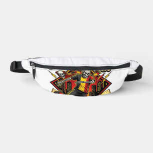 Belgium Goal Energy Skeleton Striker Nations Bold Bum Bags