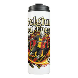 Belgium Goal Energy Skeleton Striker Nations Bold Thermal Tumbler