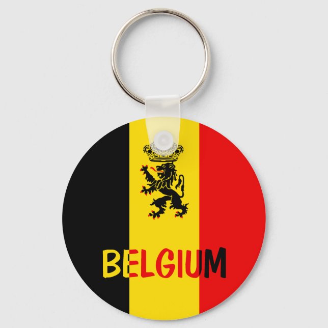 Belgium Key Ring (Front)