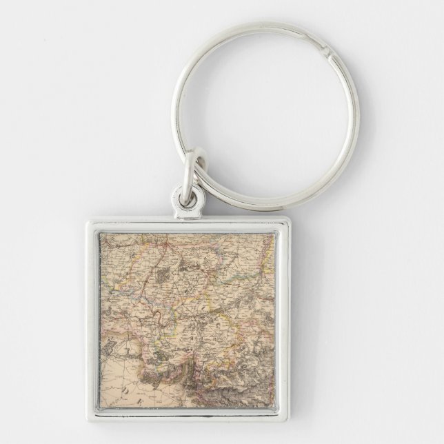 Belgium, Luxembourg Key Ring (Front)