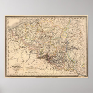 Belgium, Luxembourg Poster