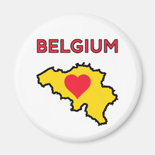 Belgium Magnet