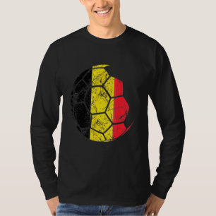 Belgium National Team Support Belgian Flag T-Shirt