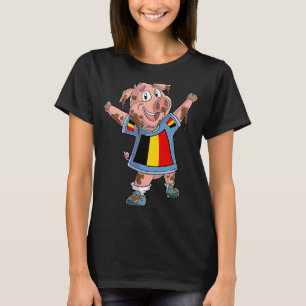 Belgium pig fan T-Shirt