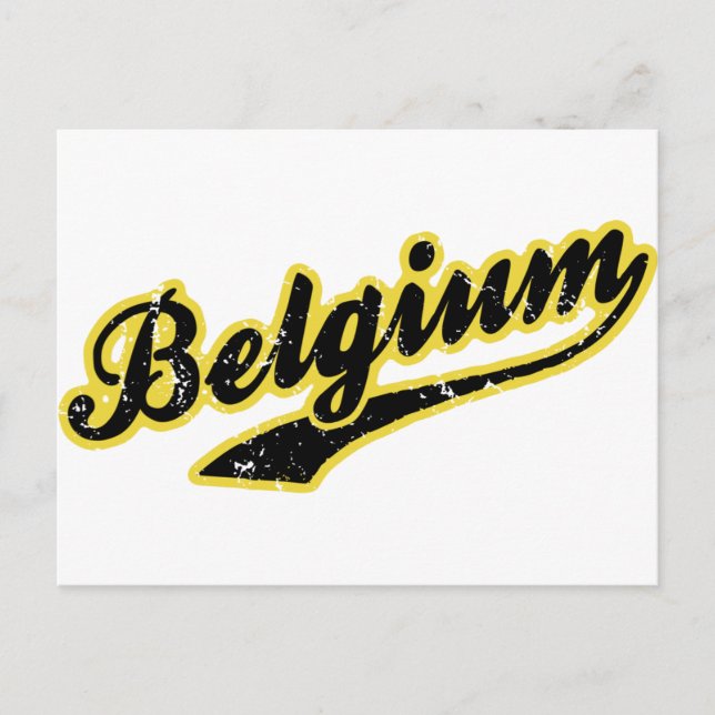 Belgium Postcard (Front)