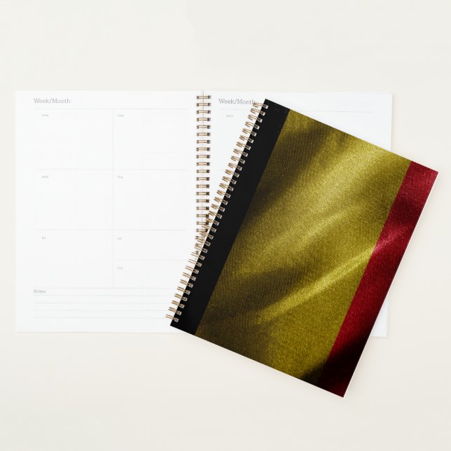 Belgium silk flag planner (Display)