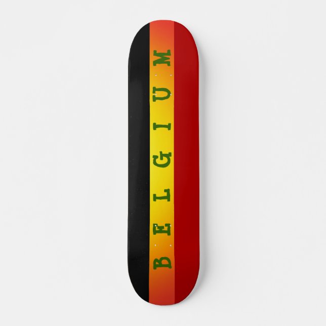 Belgium Skateboard (Front)