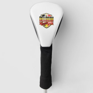 Belgium Soccer 2026 Soccer Bold Country Typography Golf Head Cover