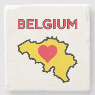 Belgium Stone Coaster