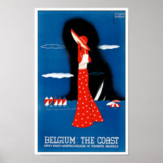 Belgium: the Coast Poster
