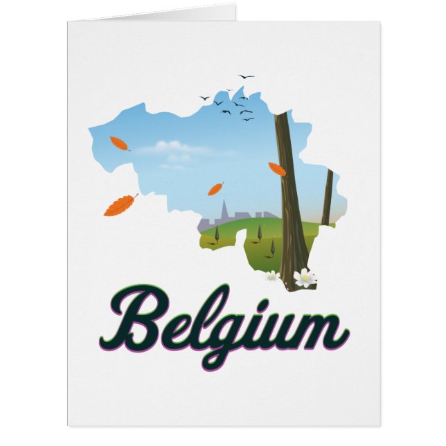 Belgium Travel poster. (Front)