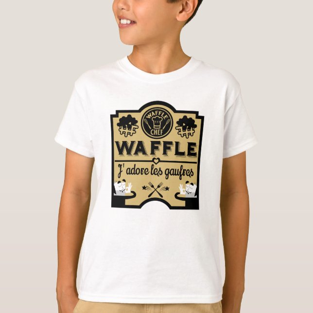 Belgium Waffles T-Shirt (Front)