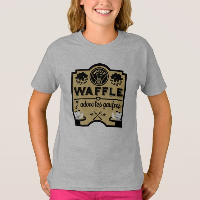 Belgium Waffles T-Shirt (Front)