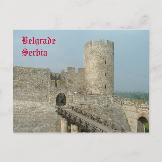 Belgrade Castle Postcard (Front)