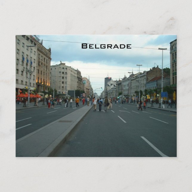 Belgrade Postcard (Front)