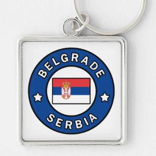 Belgrade Serbia Key Ring