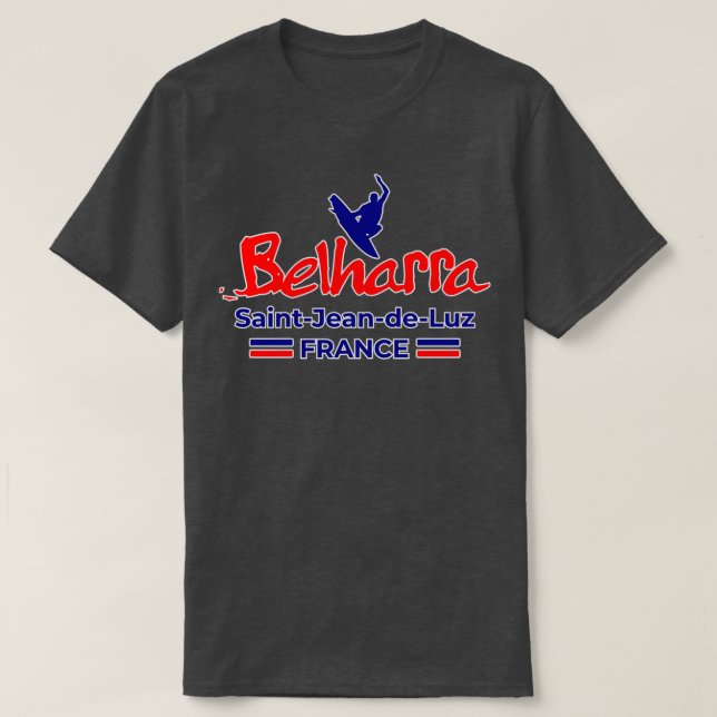 Belharra Surf Break France T-Shirt (Design Front)