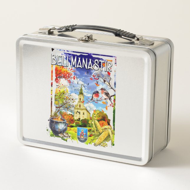 Beli Manastir Metal Lunch Box (Front)