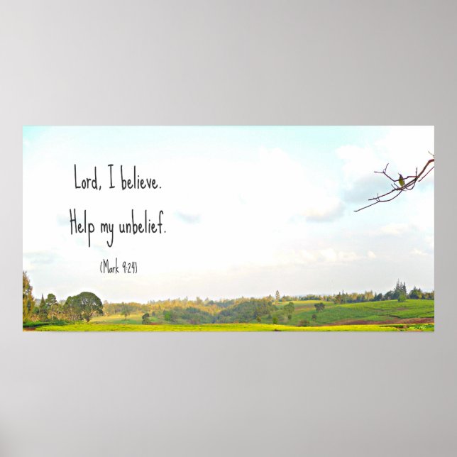 Belief poster (Front)