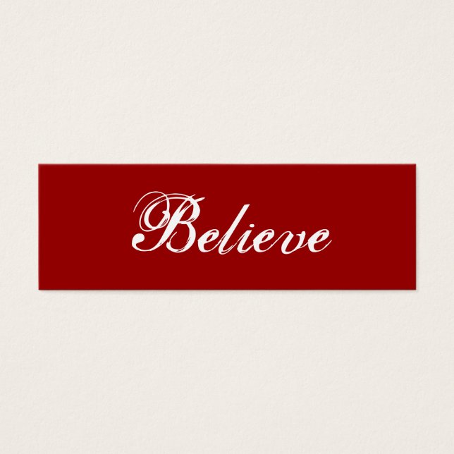Believe (Front)