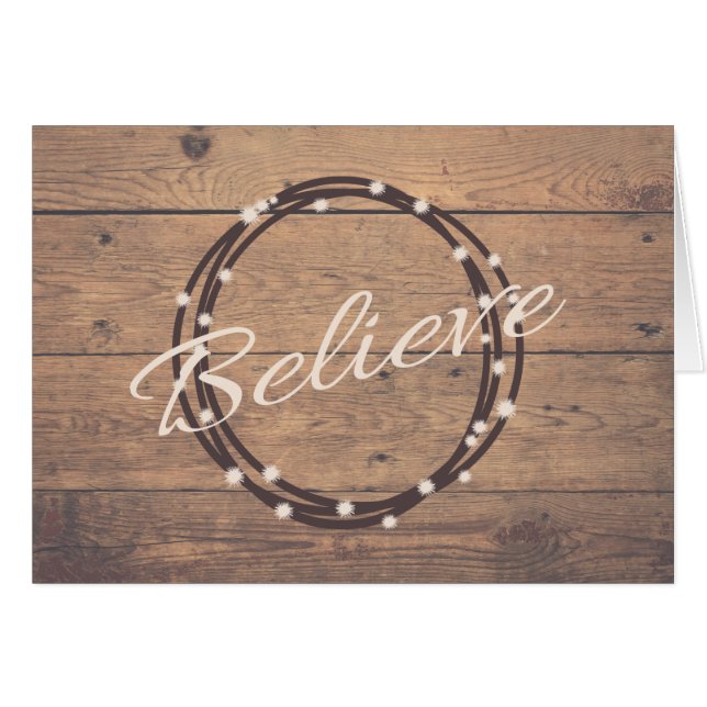 Believe (Front Horizontal)