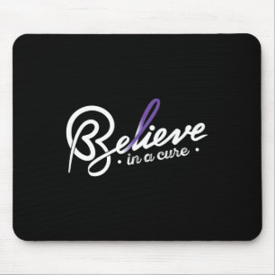 Believe1- Epilepsy Awareness Supporter Ribbon  Mouse Pad